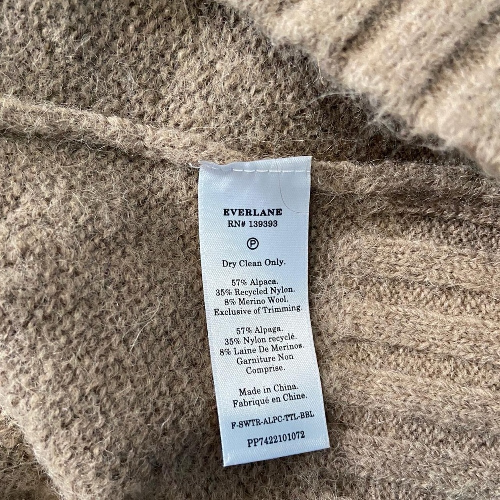 Everlane The Alpaca Pom-pom Turtleneck Sweater - Picture 8 of 8